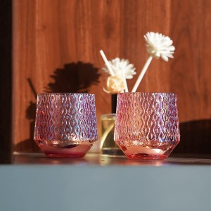 Glass Candlestick Holder Candle Jars For Candle Making Candle Container
