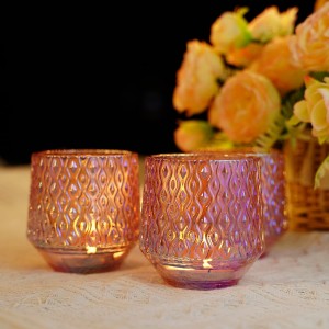 Glass Candlestick Holder Candle Jars For Candle Making Candle Container