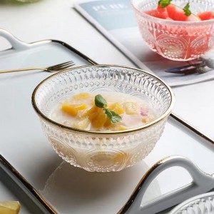 Grosir Restaurant Salad Acrylic Teh Bowl Circular Food Bowl