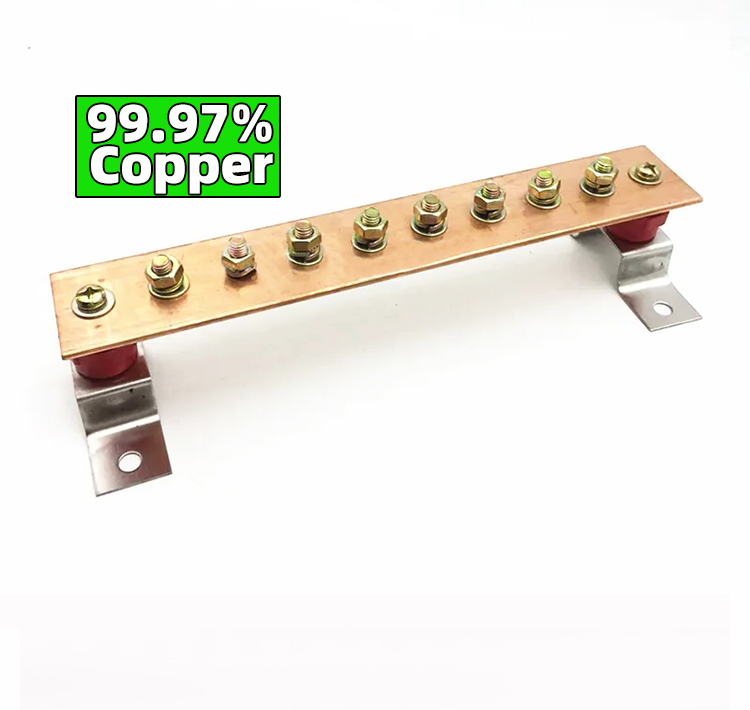 High Quality Earthing Copper Bus Bar
