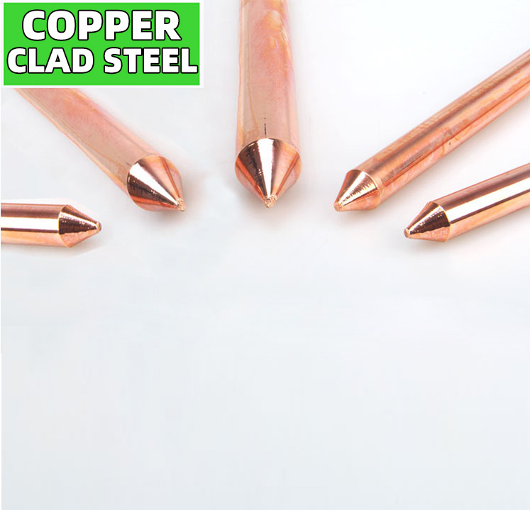 Copper Clad Steel Construction Earthing Rods