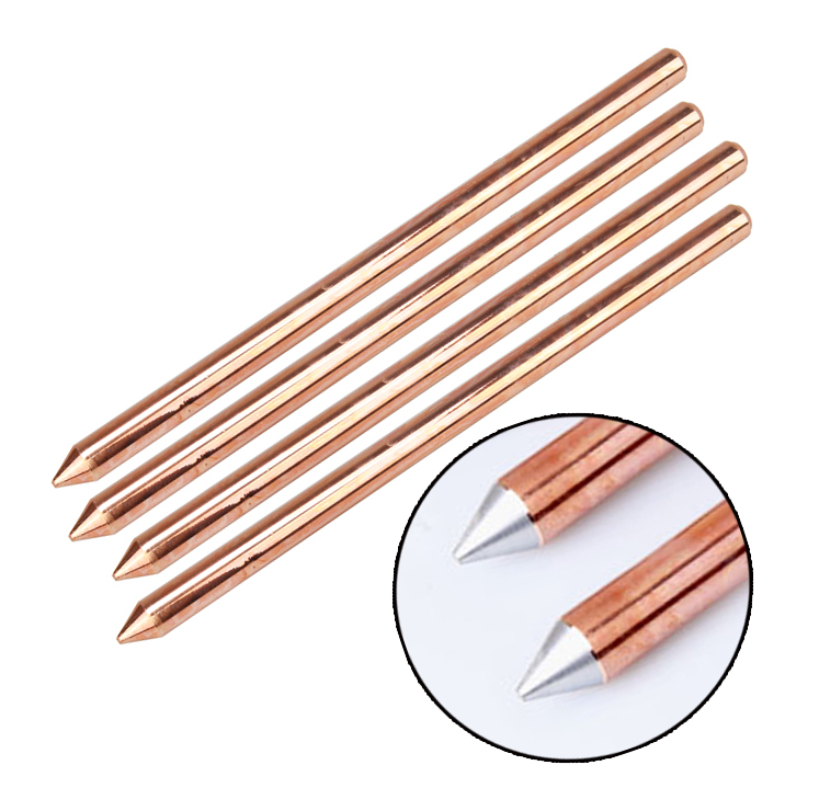 Sacrifical Anodic Protection Copper Earth Ground Rod Earth Rod
