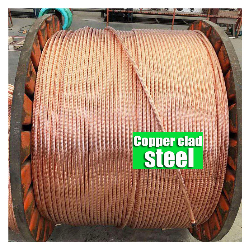 High Strength Stranded Copper Clad Steel earthing wire