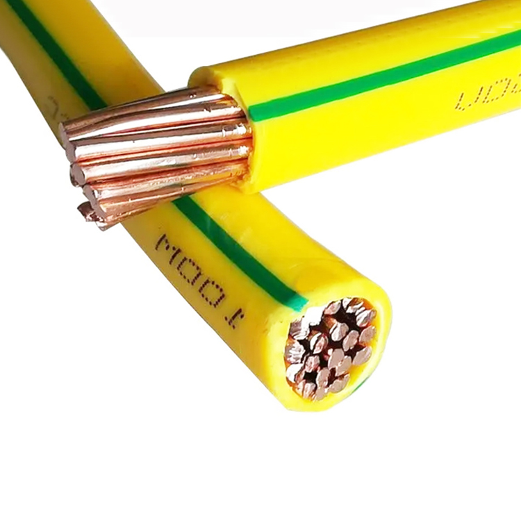 Copper Conductor PVC Insulation Earthing Grounding Wire