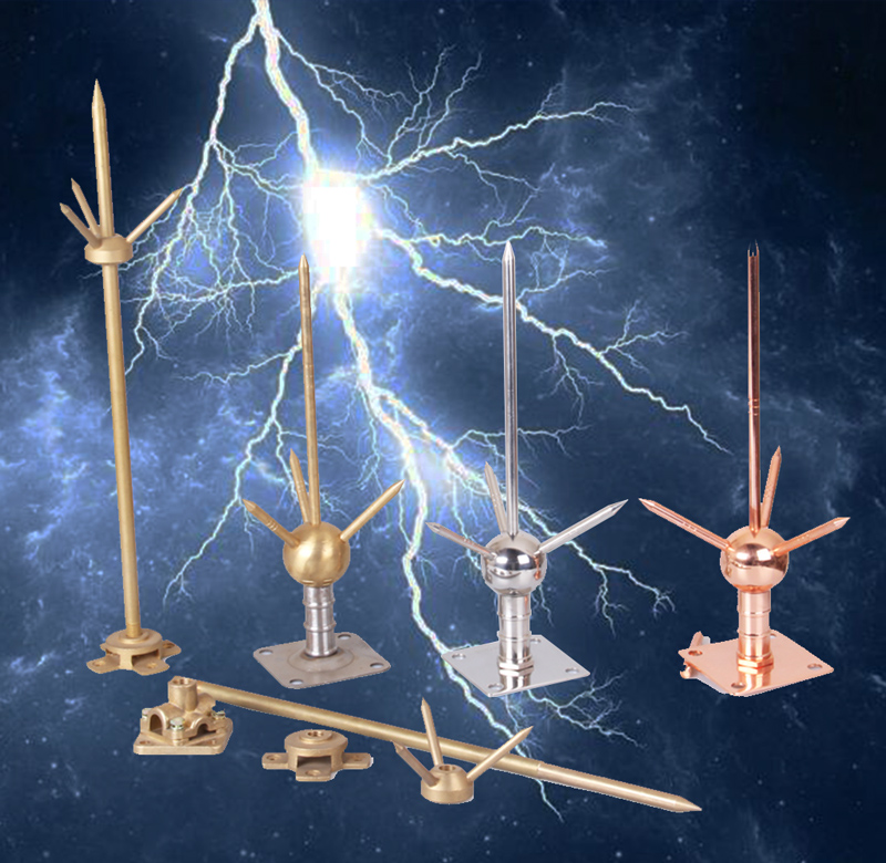 High Quality Copper Lightning Rod for lightning protection