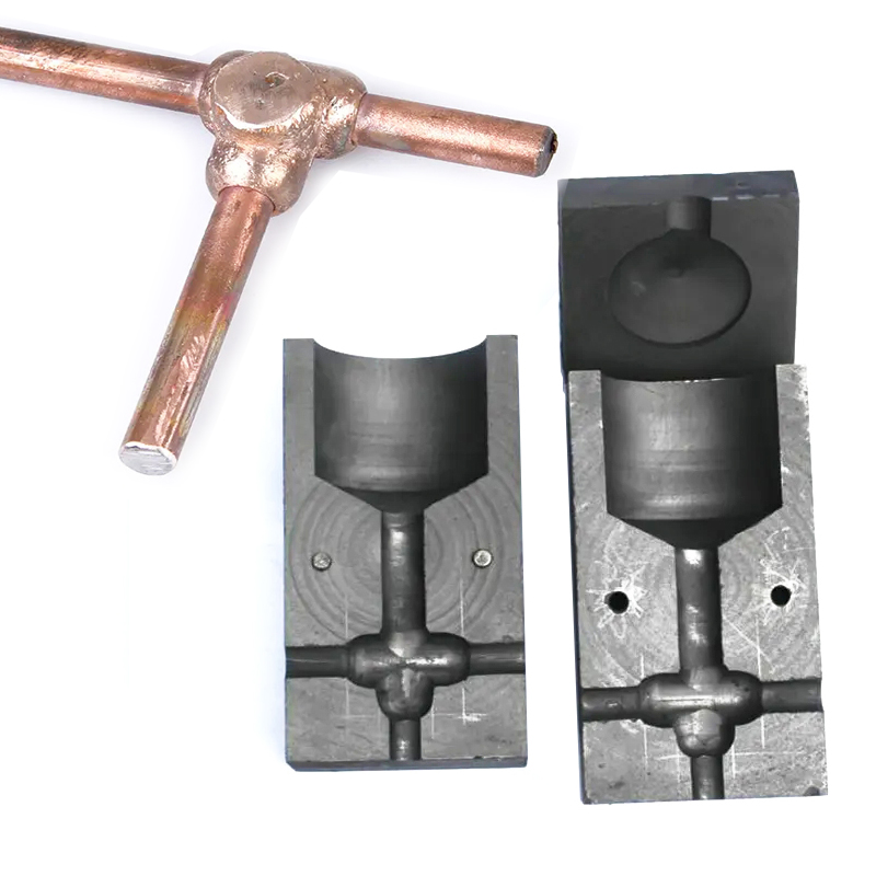 Copper Tape To Rod Connection Thermite Welding Mold