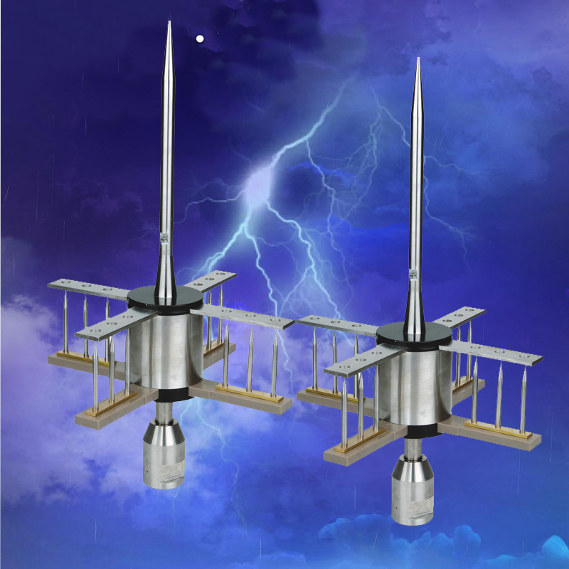 Lightning Protection System Early Streamer Emission Lightning Rod