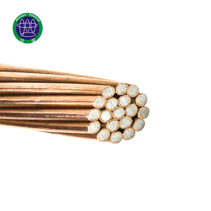 Copper Coated Steel Wire (CCS) Para sa Coaxial Cable
