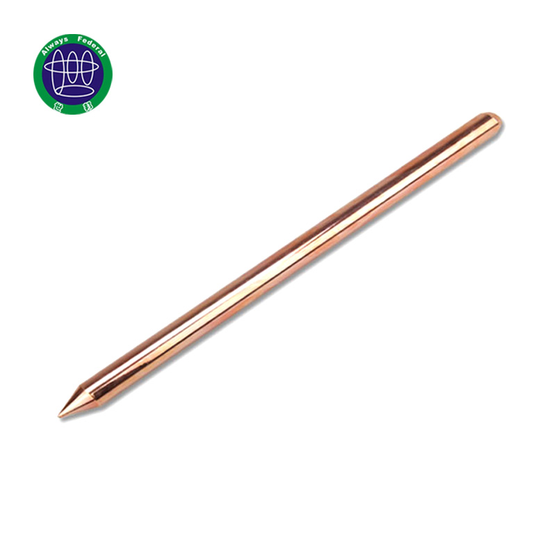 Protecting Earthing Solid Copper Ground Rod