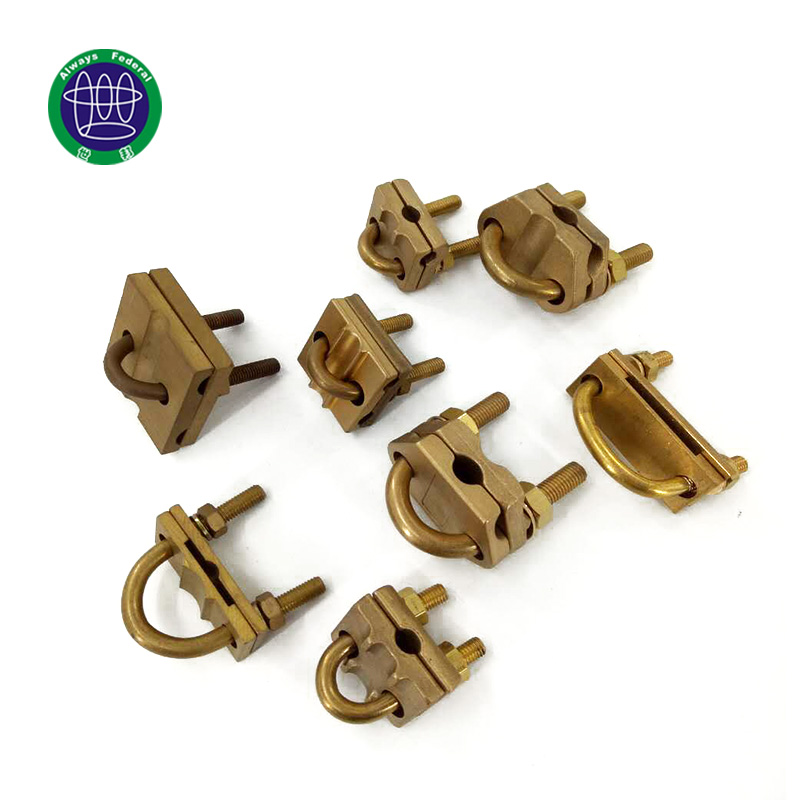 Wholesale Discount Brass Material Ground Rod - Grounding Rod Copper U Bolt Clamp – ShiBang