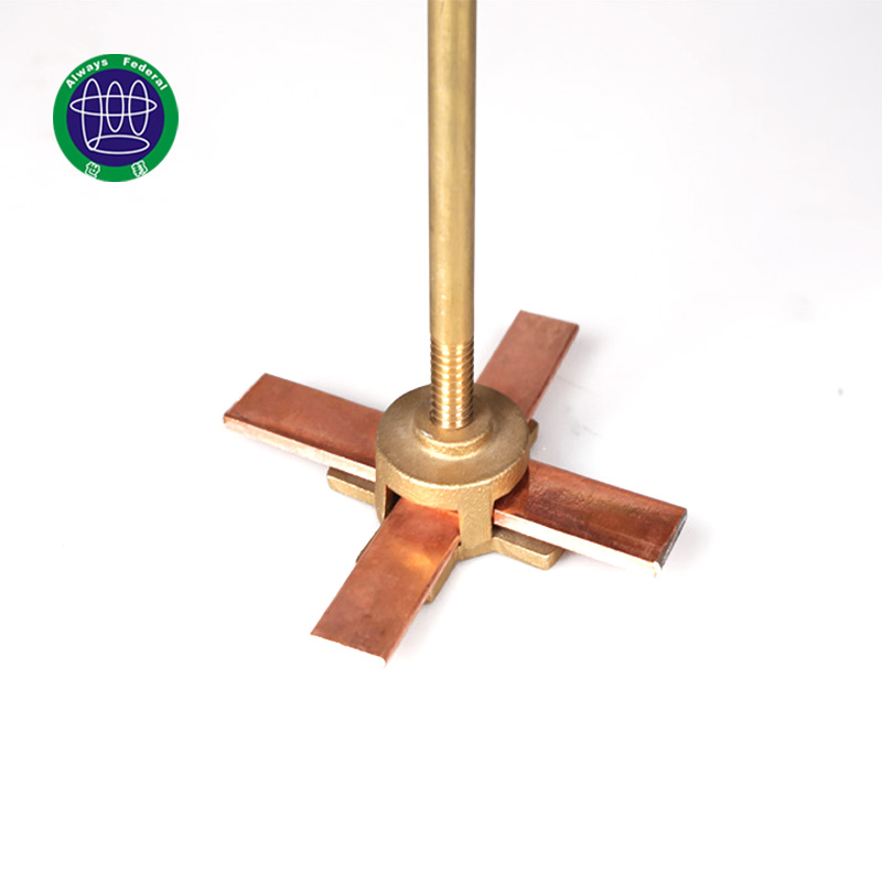 China wholesale Electric Copper Earth C Clamp - Franklin copper lightning rod – ShiBang