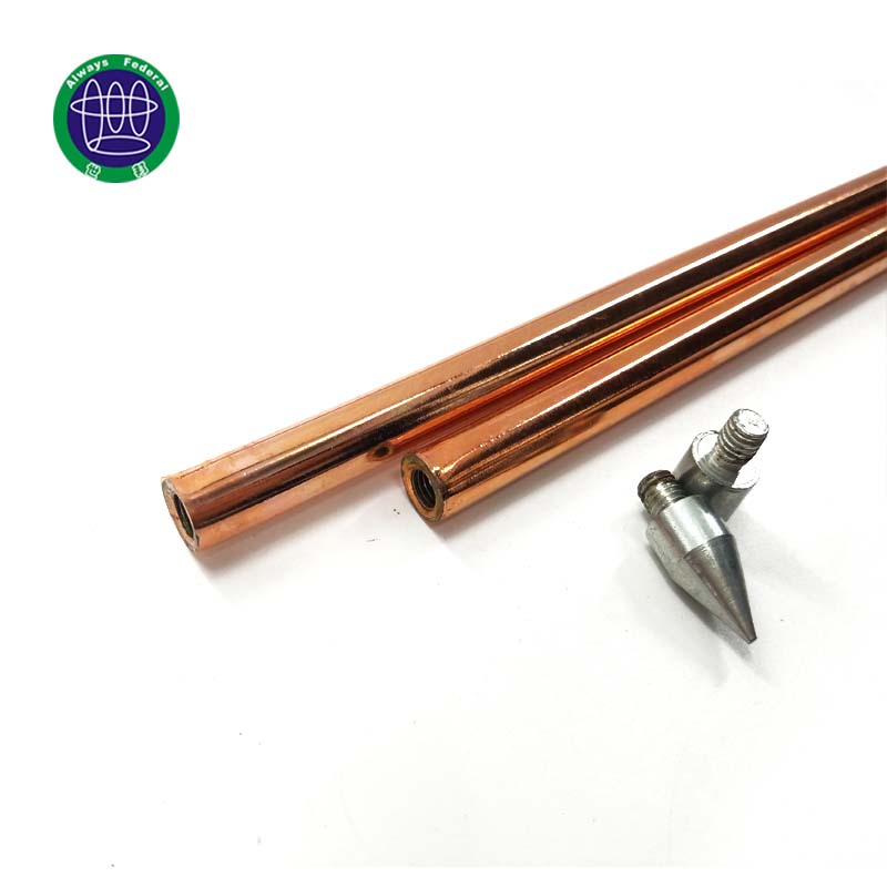 Internal Threaded Copper Clad Ground Rod