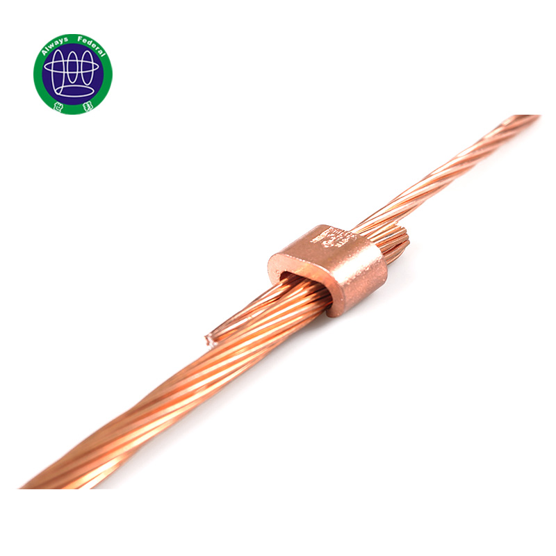 Copper Earth Ground Rod C Clamp