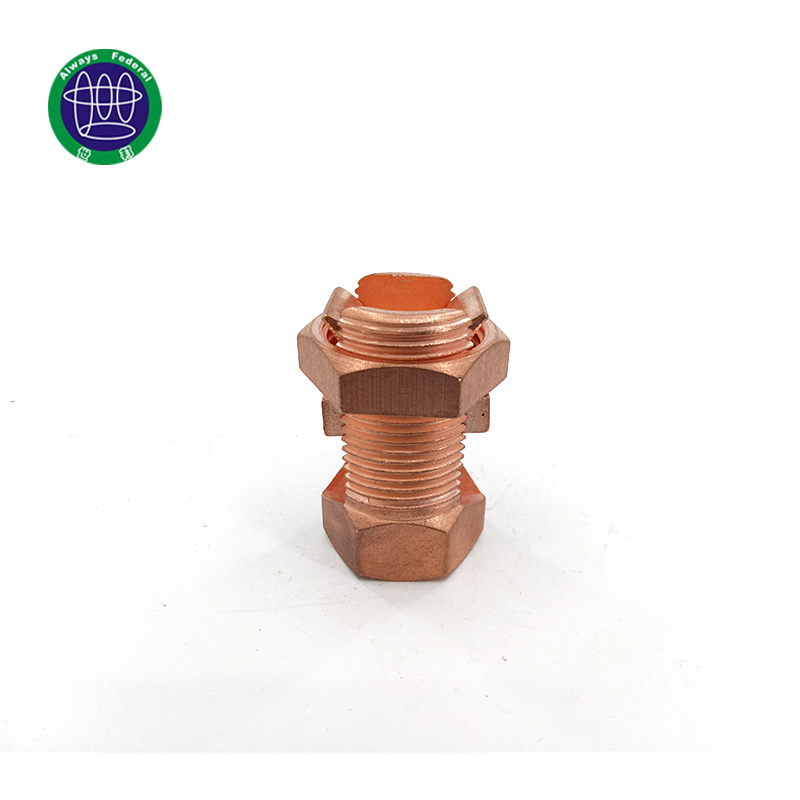 Top Suppliers Copper Clamps - Electrical Brass Split Bolt Connector – ShiBang