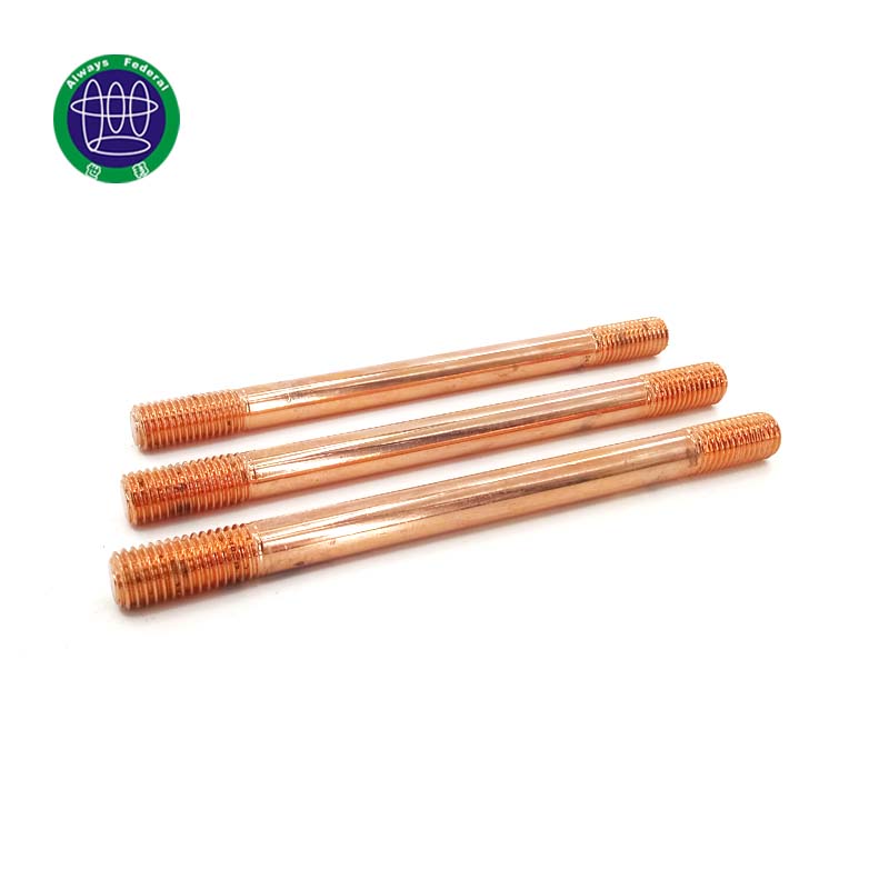 Cheap price Chemical Earth Electrode - Copper Clad Weld Steel Ground Rod 1/2'' 5/8'' 3/4'' Earth Rod – ShiBang