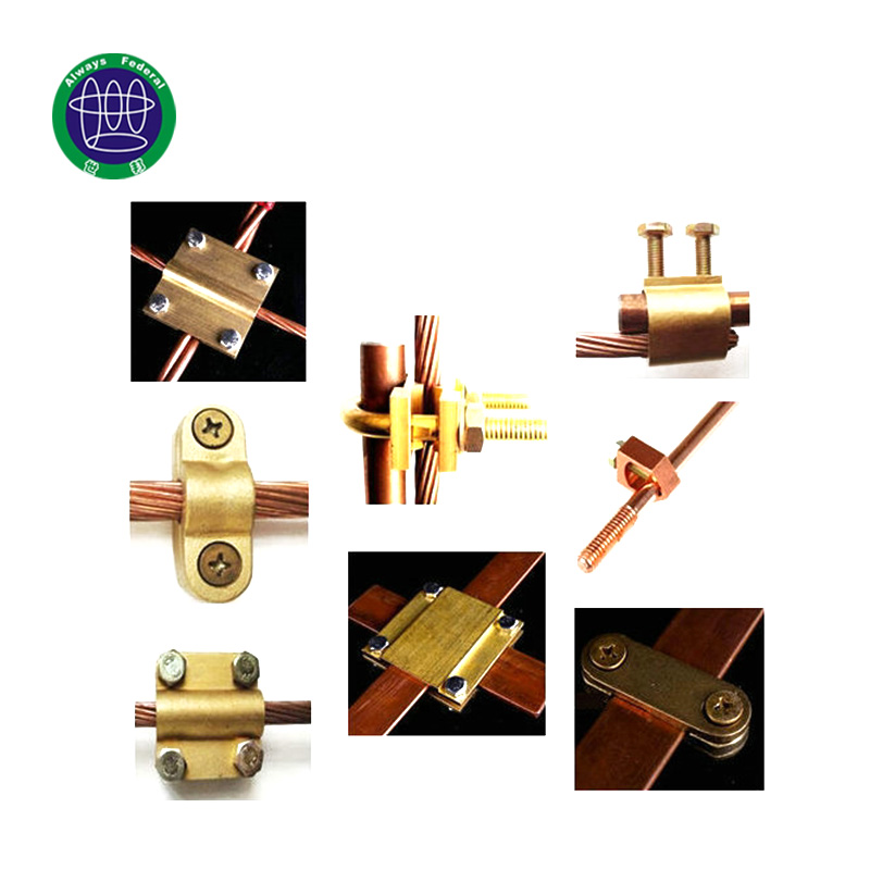 Big discounting Rolled Copper Foil - Electric Copper Earth Cable Clamp Manufacturer – ShiBang