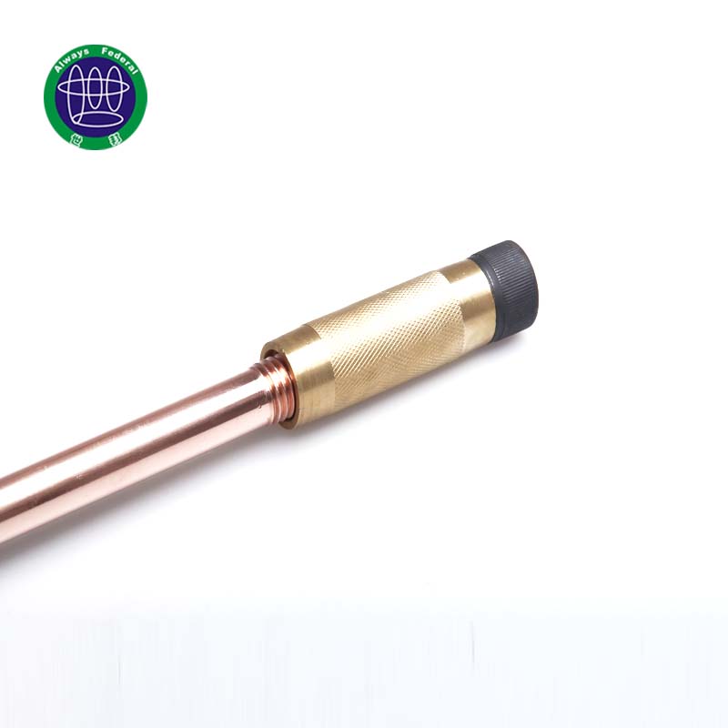 High Quality Threaded Copper for Ground Rod driving stud for lightning protection