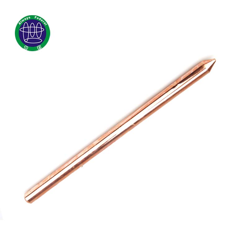 Real manufacturer of Copper Plated Steel Ground Rods