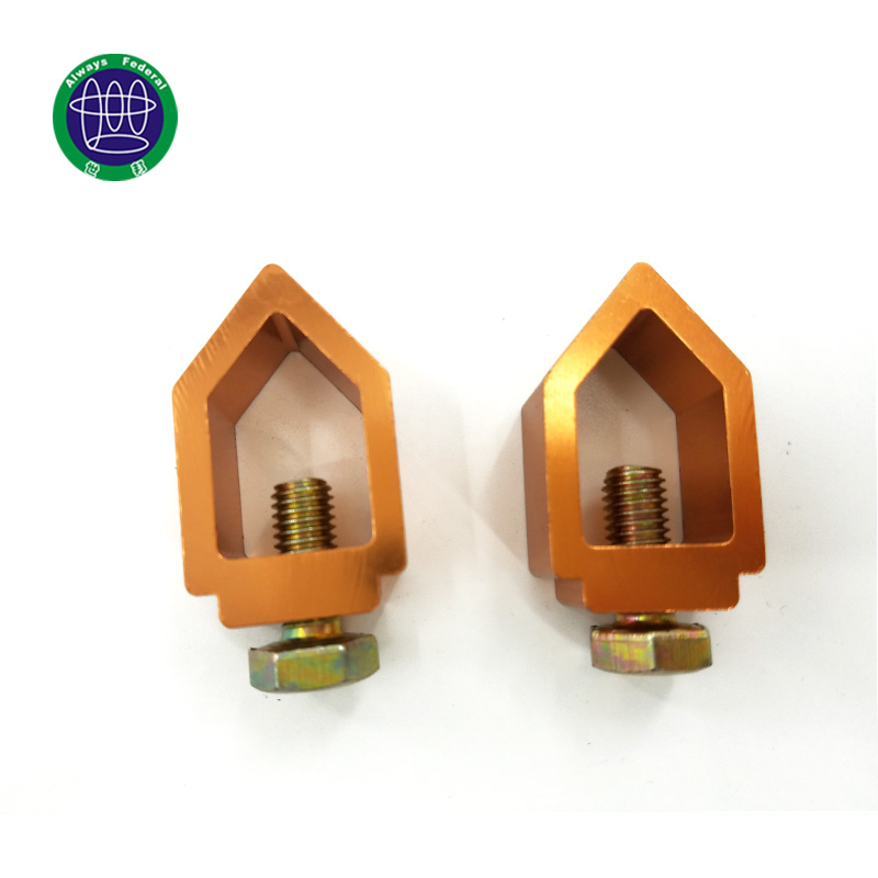 High reputation Graphite Ground Module - Electrical Brass Cable Clip – ShiBang
