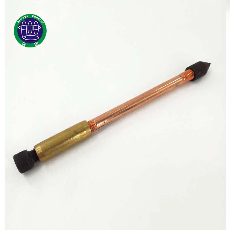 8 Year Exporter Lightning Rod On House - Manufacturer Of Copper Bonded Threaded Ground Bar – ShiBang