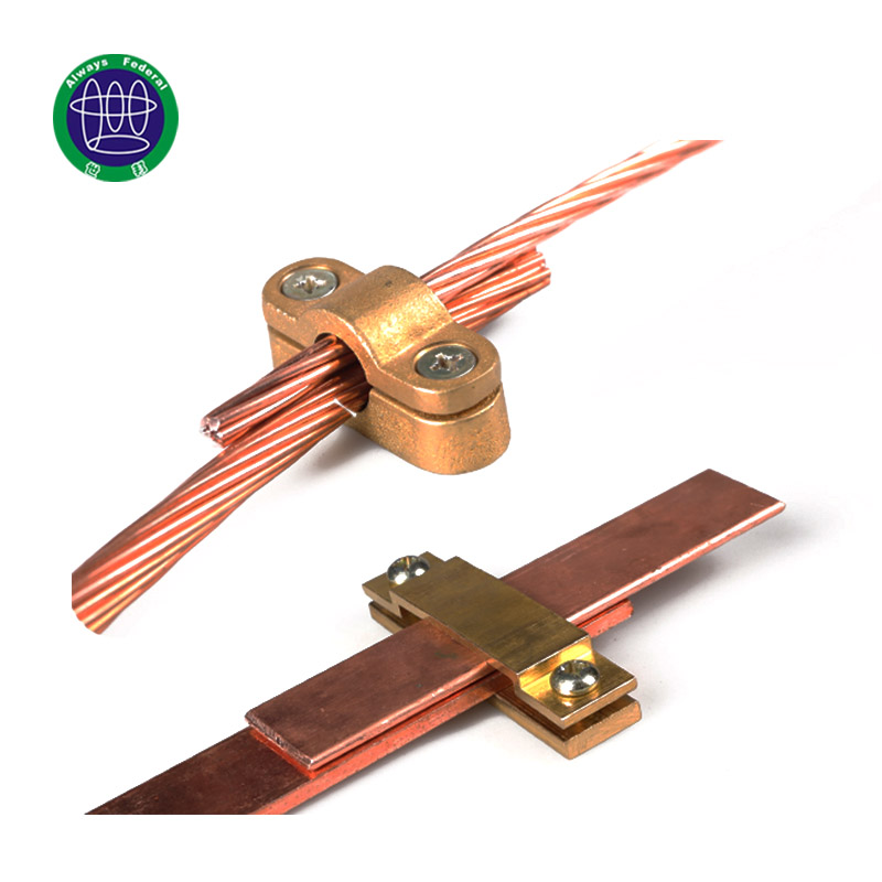 Wholesale Lightning Rod Prices - Underground Suitable Size Copper Tape Clamp – ShiBang