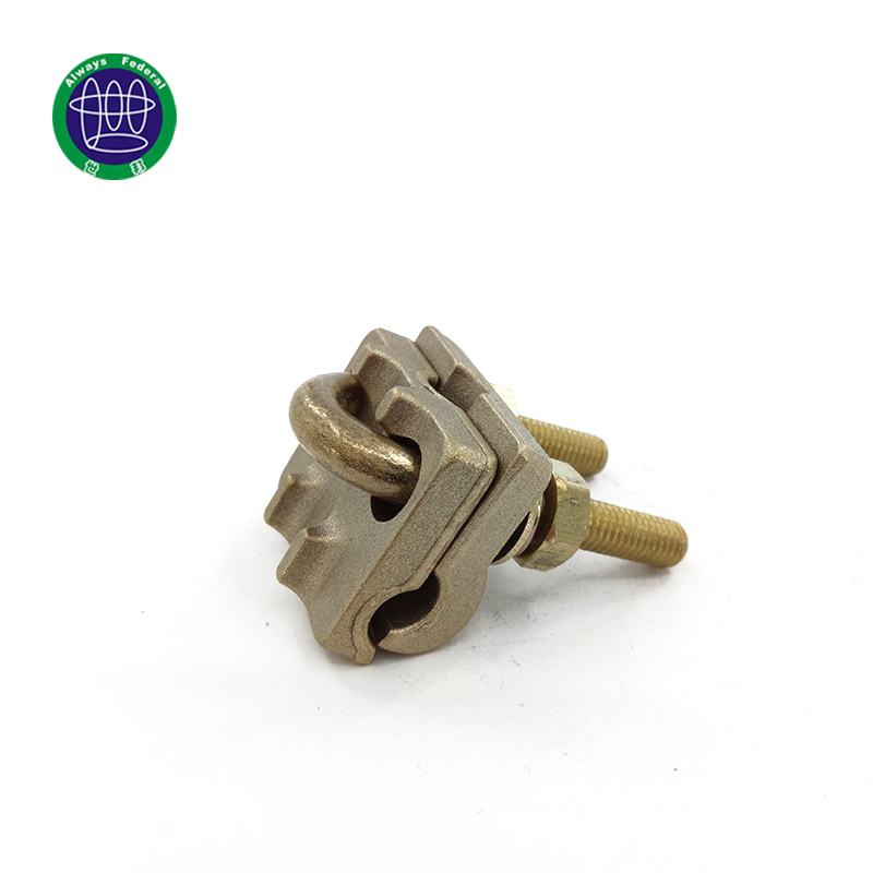 Factory Price For Solid Copper Earth Rod - Earthing Protection Electrical Brass U Clamp – ShiBang