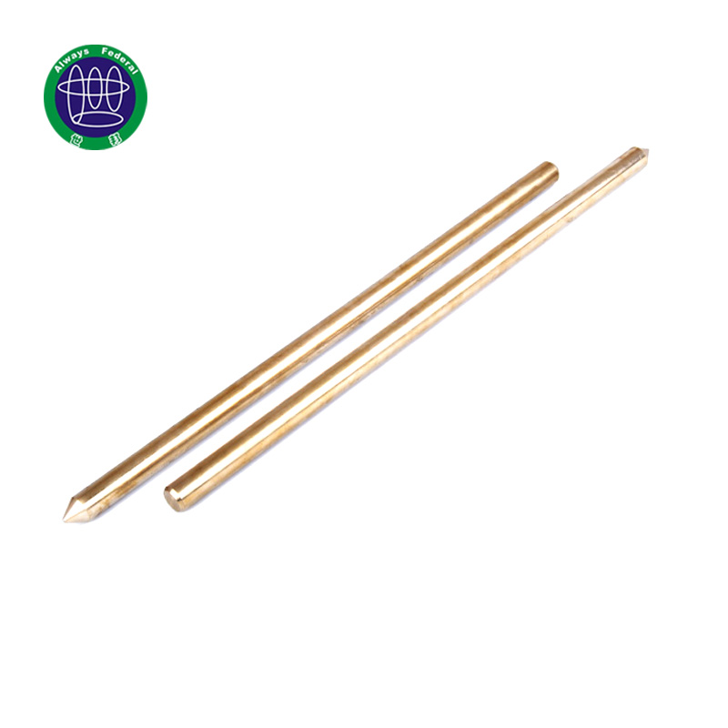 On Top Sale! Solid Copper Coated Earth Rod