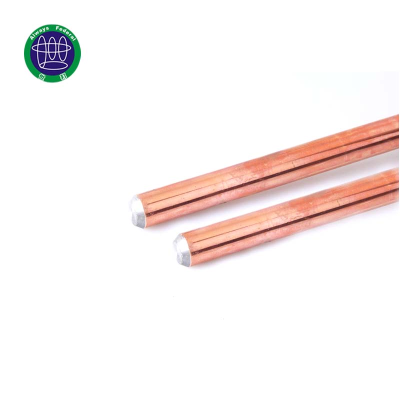 High Conductivity 5/8" 3/4" Copper Ground Rod