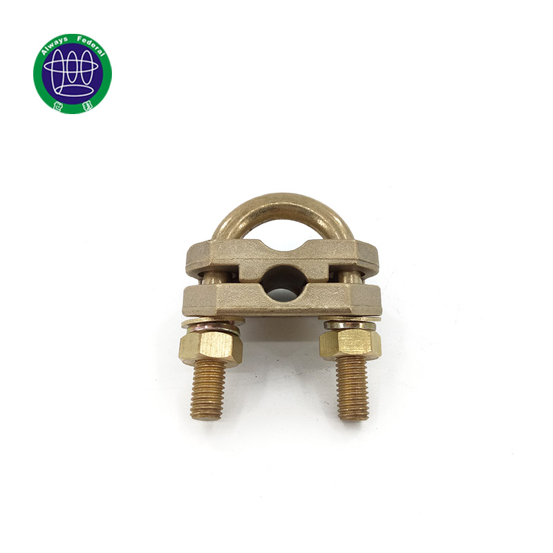 Big discounting Rolled Copper Foil - Power Electrical Fixing Copper U Bolt Clamp – ShiBang