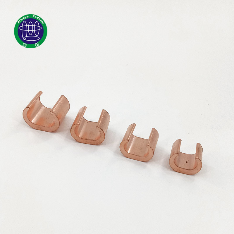 New Type Tin-plated Copper Earth C Clamp
