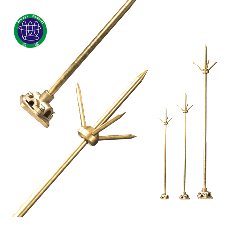Brass Material ESE Earthing And Lightning Protection