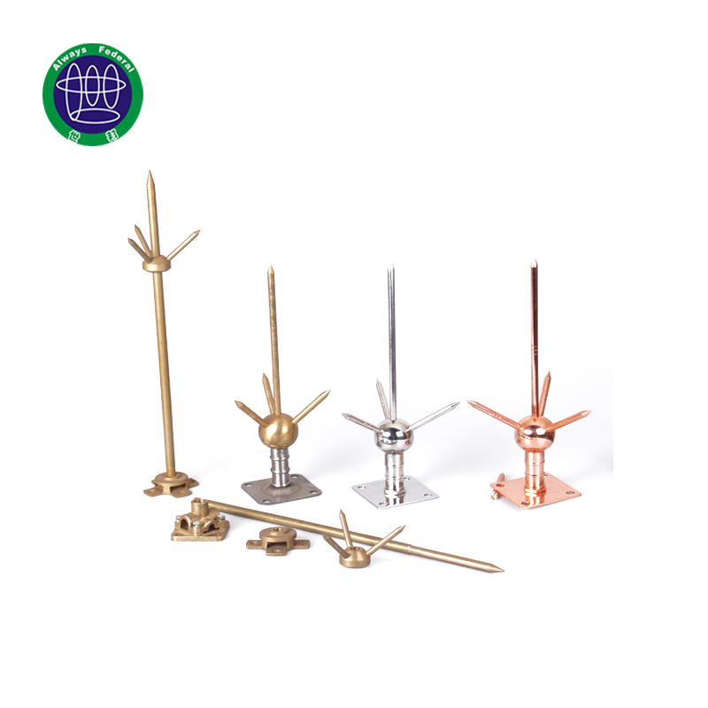 China Gold Supplier for Copper Threaded Rod - Lightning Protection Air Terminal Lightning Arrester Price – ShiBang
