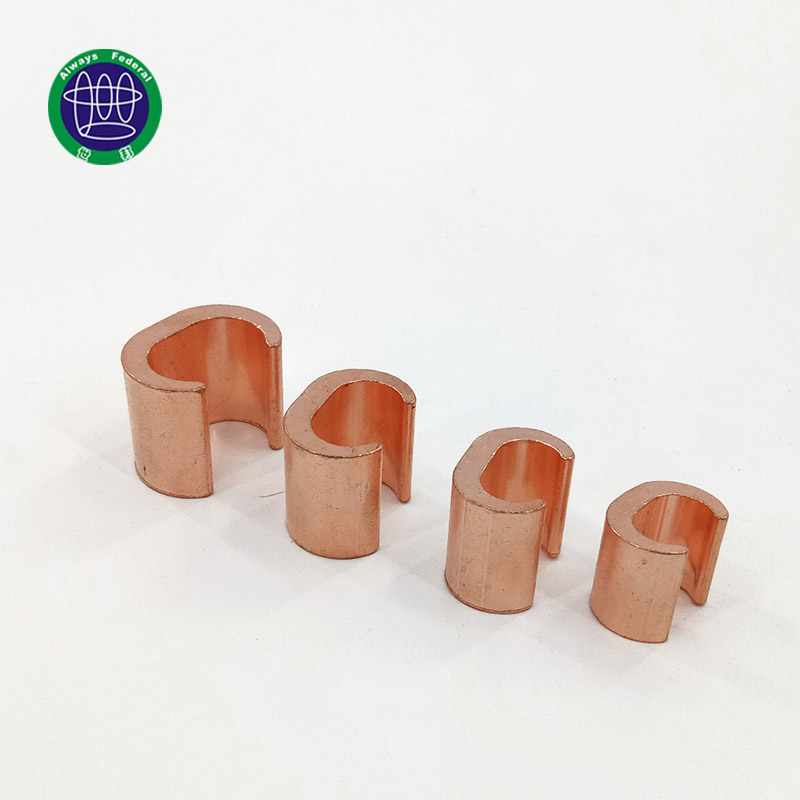 Top Quality Electrical Copper Wire - C Shape Copper Pipe Clamps Wire Clamp – ShiBang