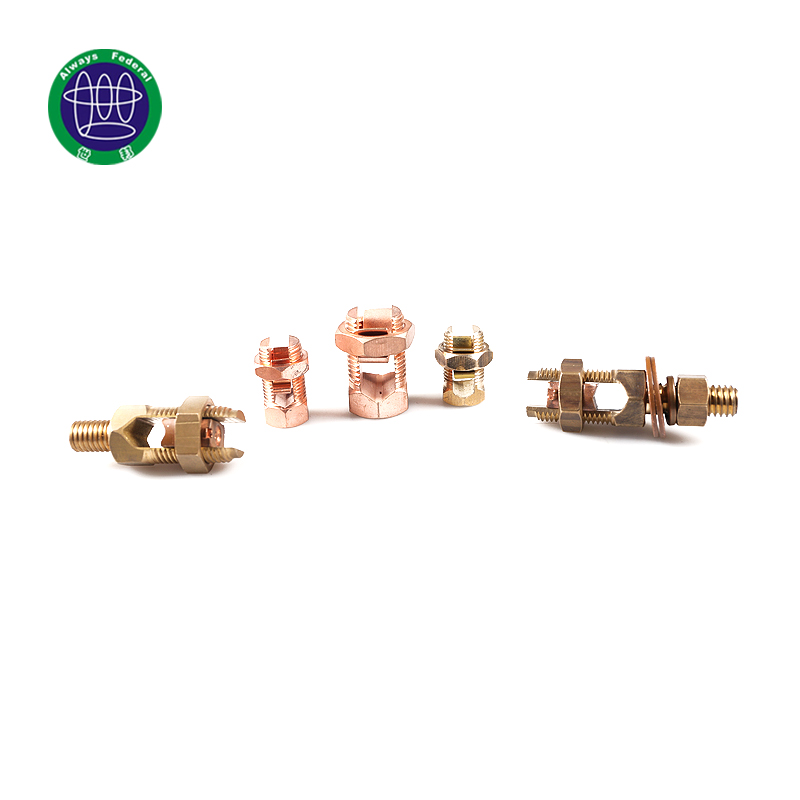 OEM/ODM Manufacturer Copper Plated Ground Rod - Earthing System Aluminium Split Cable Connector – ShiBang
