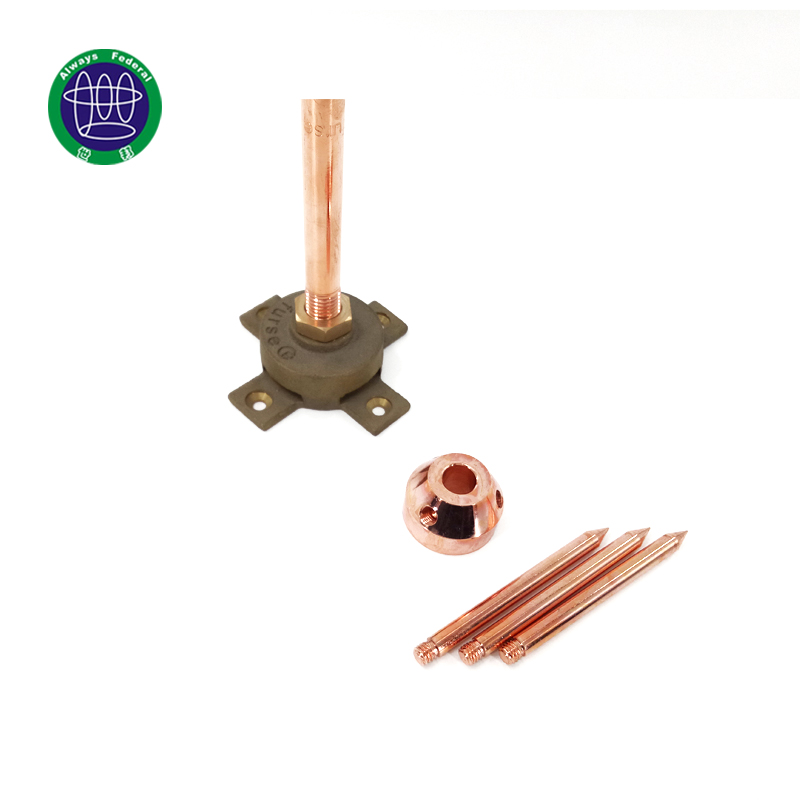 High reputation Tinned Busbar - Stainless Steel Bonded Copper Protection Lightning Rods – ShiBang