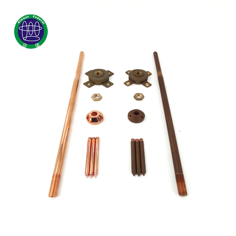 OEM/ODM Supplier Earth Rod Clamp - High Quality Copper Coated Lightning Rod – ShiBang