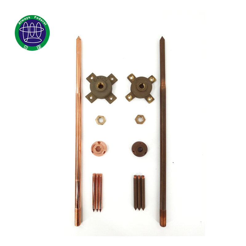 Quality Inspection for Chemical Earthing - ESE Lightning Protection Copper Lightning Rod – ShiBang