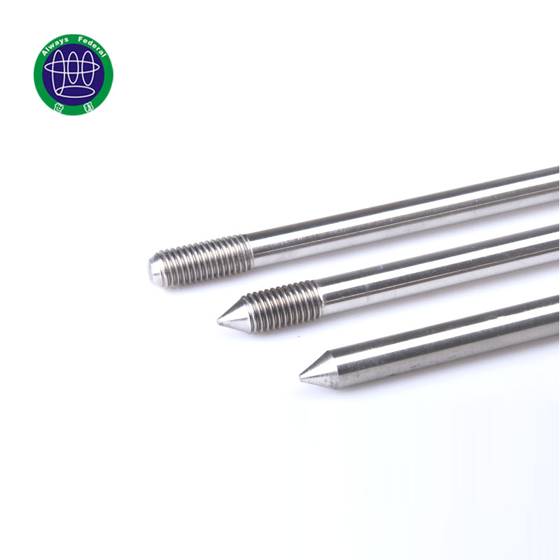 Threaded Stainless Steel Earth Rod Specification
