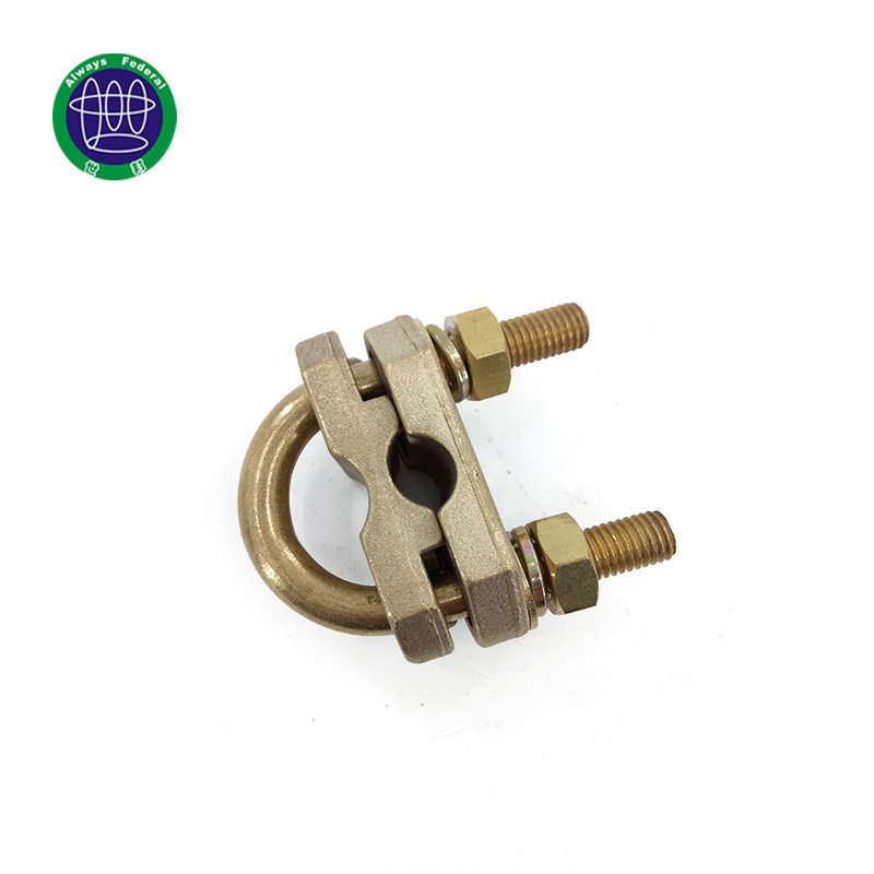 I-Copper Welding Earth Rod Clamp