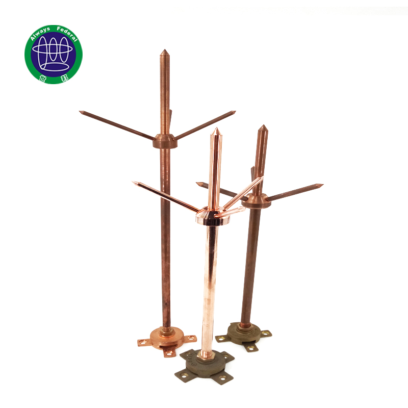 Excellent quality Copper Pipe Clamp - Copper lightning arrester for building – ShiBang