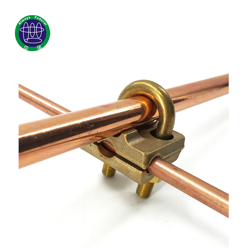 High definition Bar Copper Bus Bar - High Conductivity Underground Connecting Brass U Clamp – ShiBang