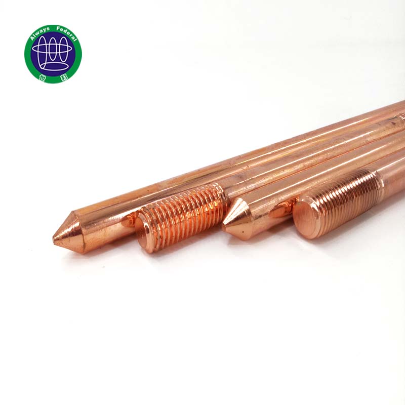 Stainless Steel Grounding Rods Earthing Copper Weld Steel Ground Rods
