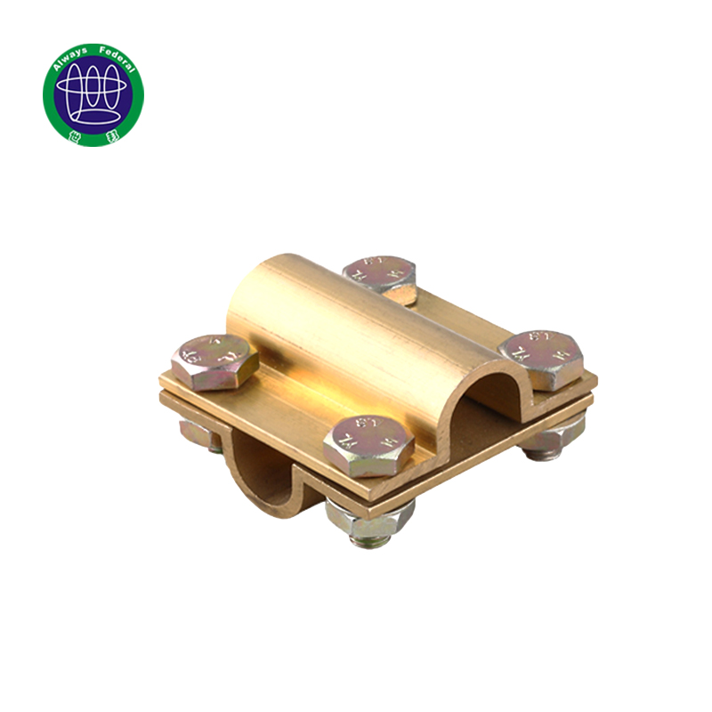 Brass Ground Rod clamp for Earthing