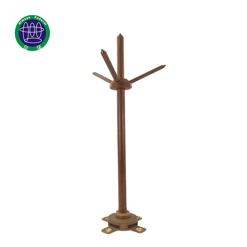 Lightning Protection Zone Ng Copper Ground Rod Para sa Grounding System
