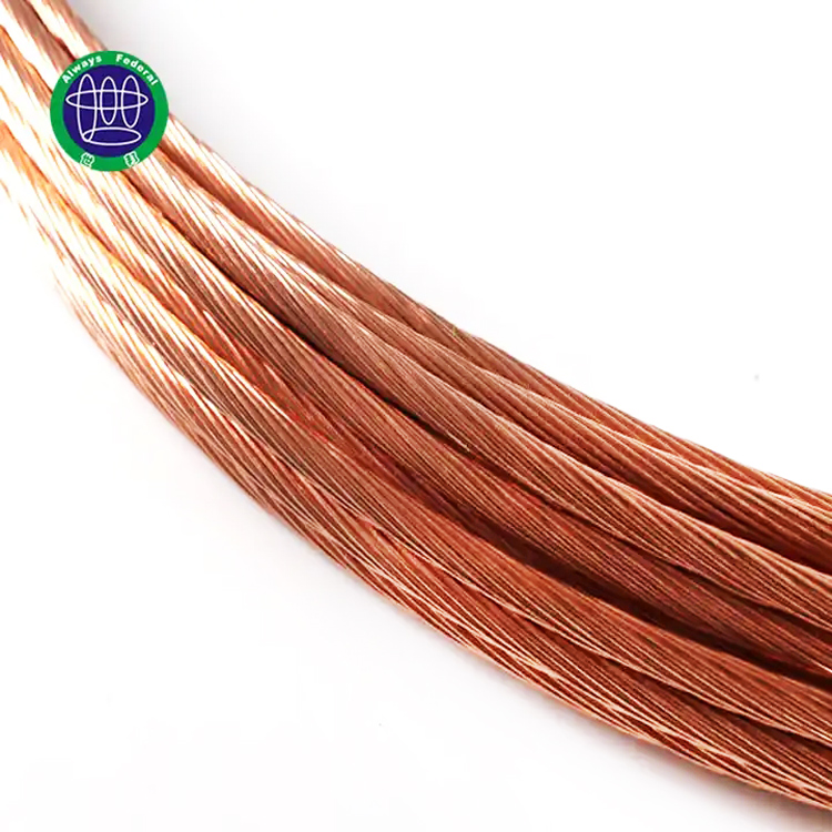 High Purity Bare Copper Conductor/Stranded Copper Wire