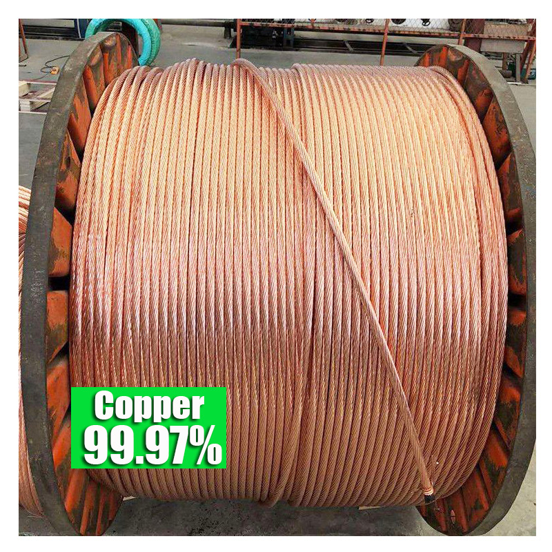 Earthing Connection Bare Copper Strand Bare Copper Wire