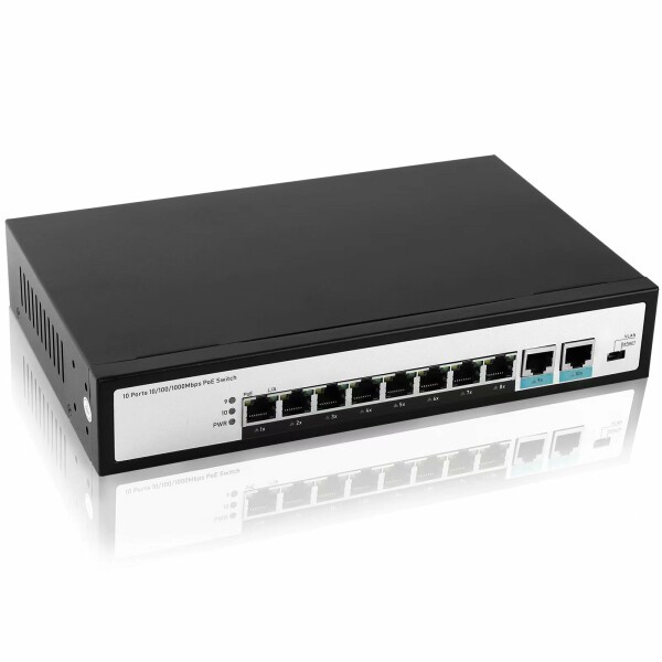 OEM Full Gigabit 4 8 9 10 16 24 32 48 Port 8ports CCTV Unmanaged Network Ethernet Poe Switch Featured Image