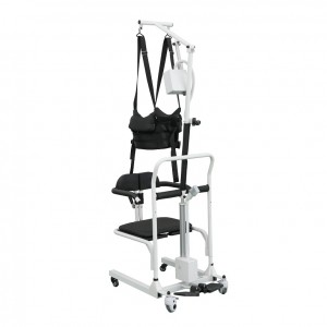 Easy put off patient’s pants transfer chair