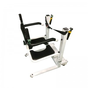 Electric lift nursing transfer chair for patient