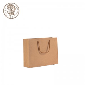 کیسه های هدیه کاغذی سفارشی قابل بازیافت در اندازه های مختلف سازگار با محیط زیست